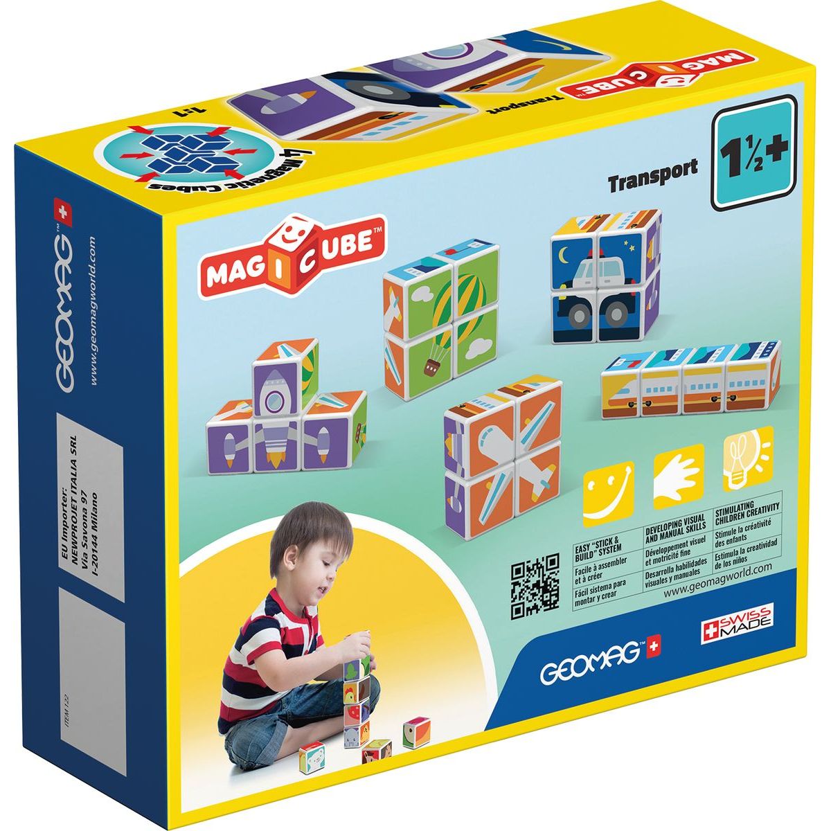 Geomag Magicube Doprava