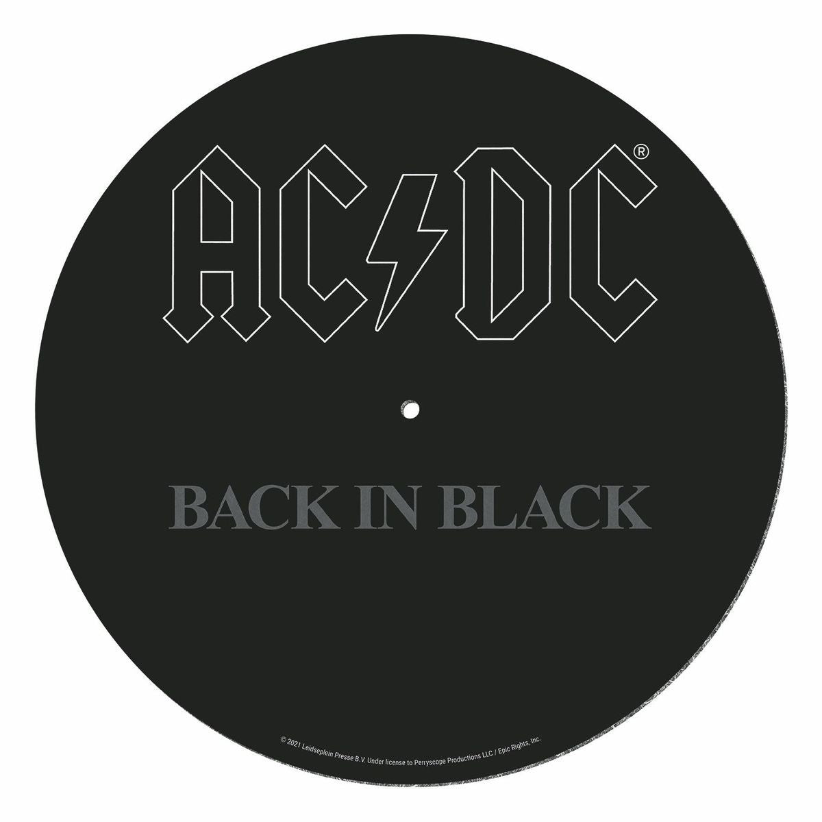 Podložka na gramofon AC DC Back in Black