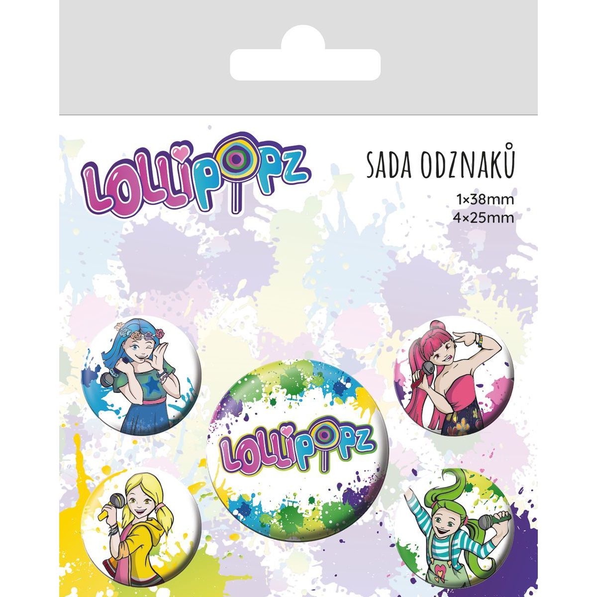 Epee Lollipopz set odznaků