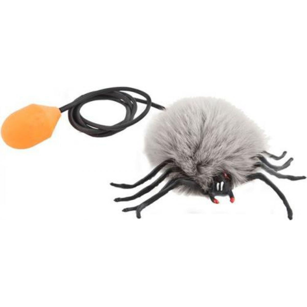 Teddies Pavouk skákající plyšový 7 cm - Modrý