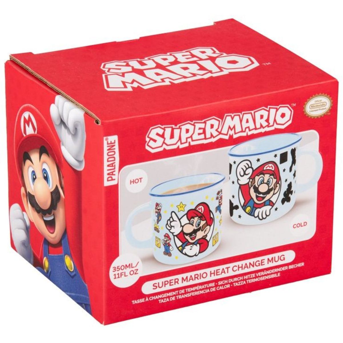 Paladone Super Mario Hrnek měnící Mario