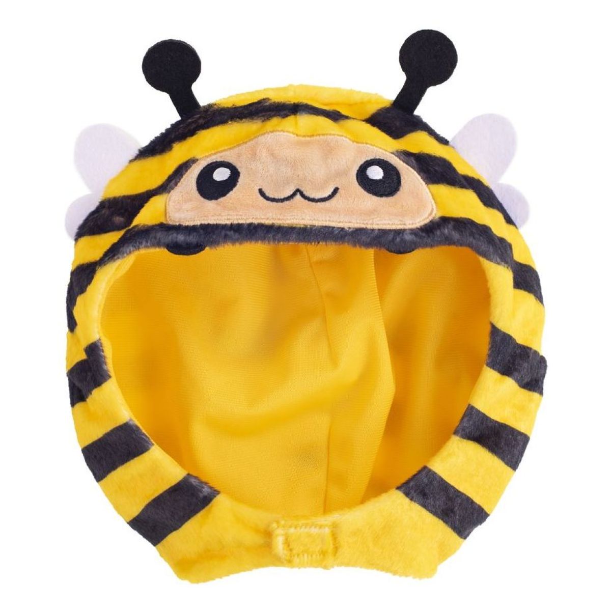 TM Toys Hoody Kin Academy Plyšový medvídek Bobo s kapucí včelky 29 cm