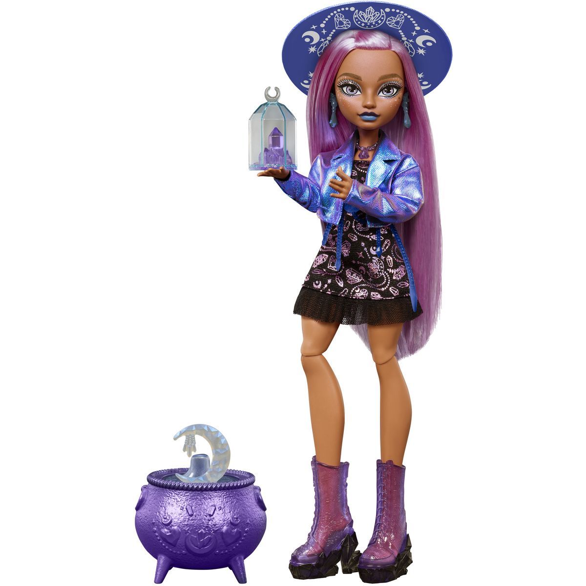 Monster High Moonspell Magic Layla Stone čarodějka panenka