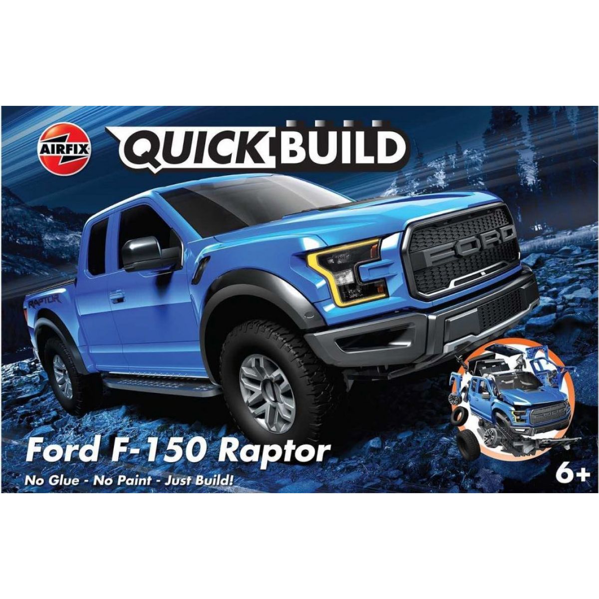 Airfix Quick Build auto J6037 - Ford F-150 Raptor
