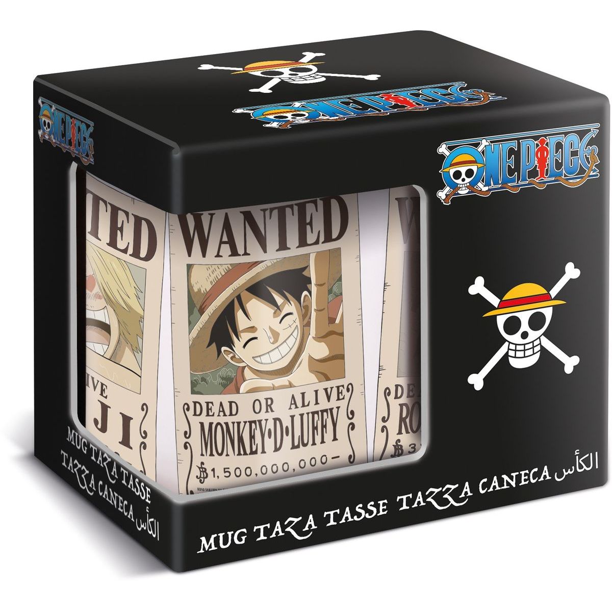 Stor One Piece Hrnek keramický 315 ml Wanted