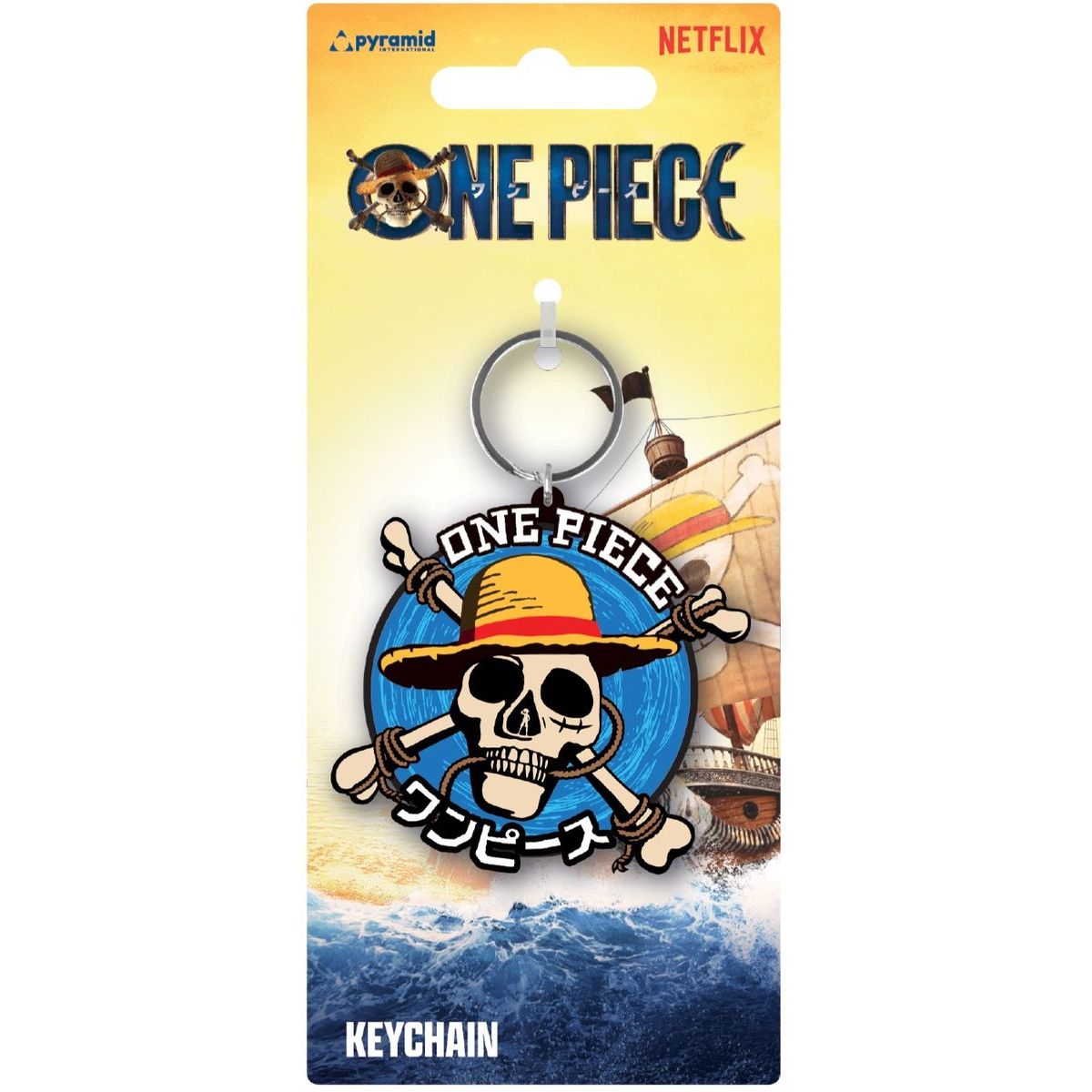 Pyramid International One Piece Klíčenka gumová Live