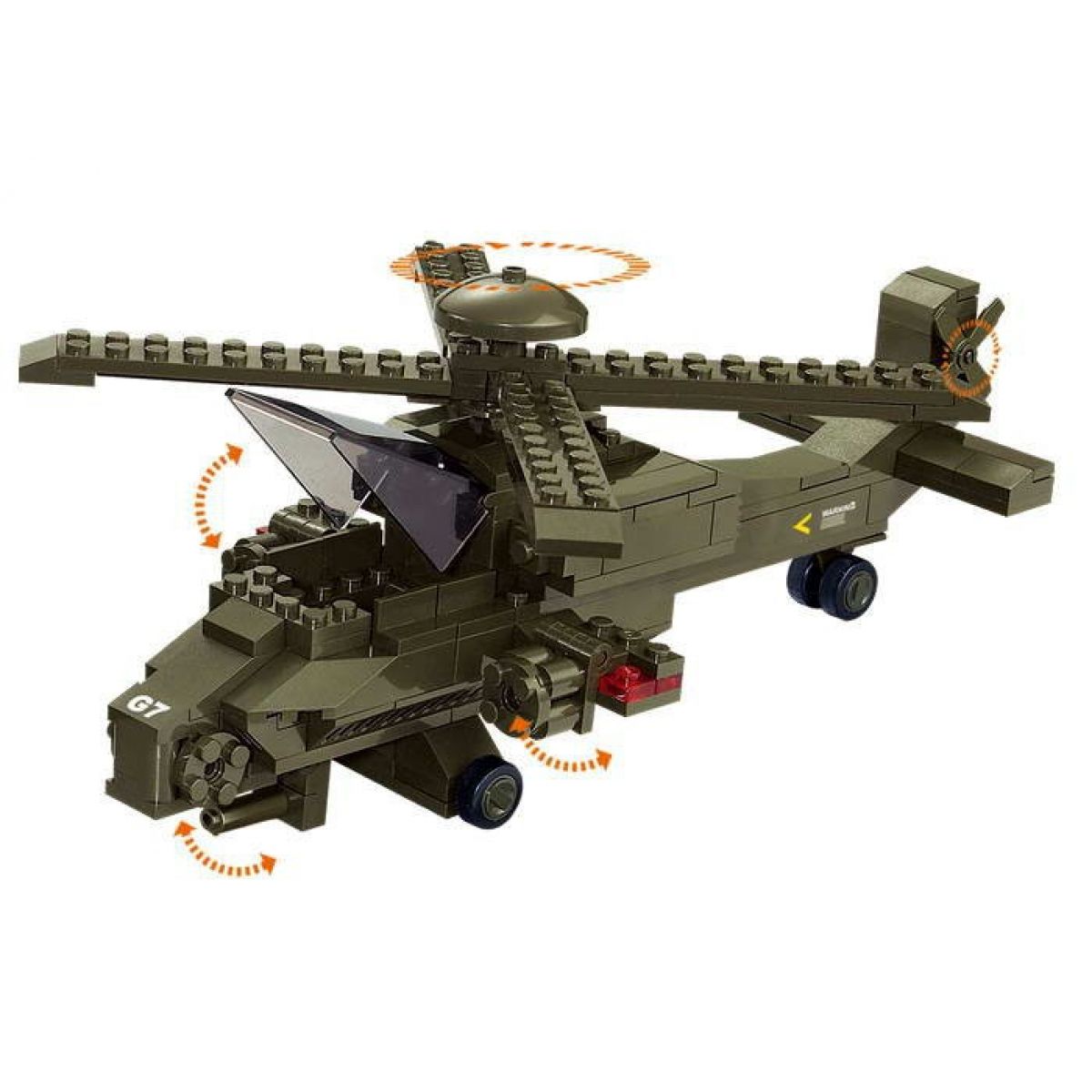 Sluban Stavebnice Hind helicoptera