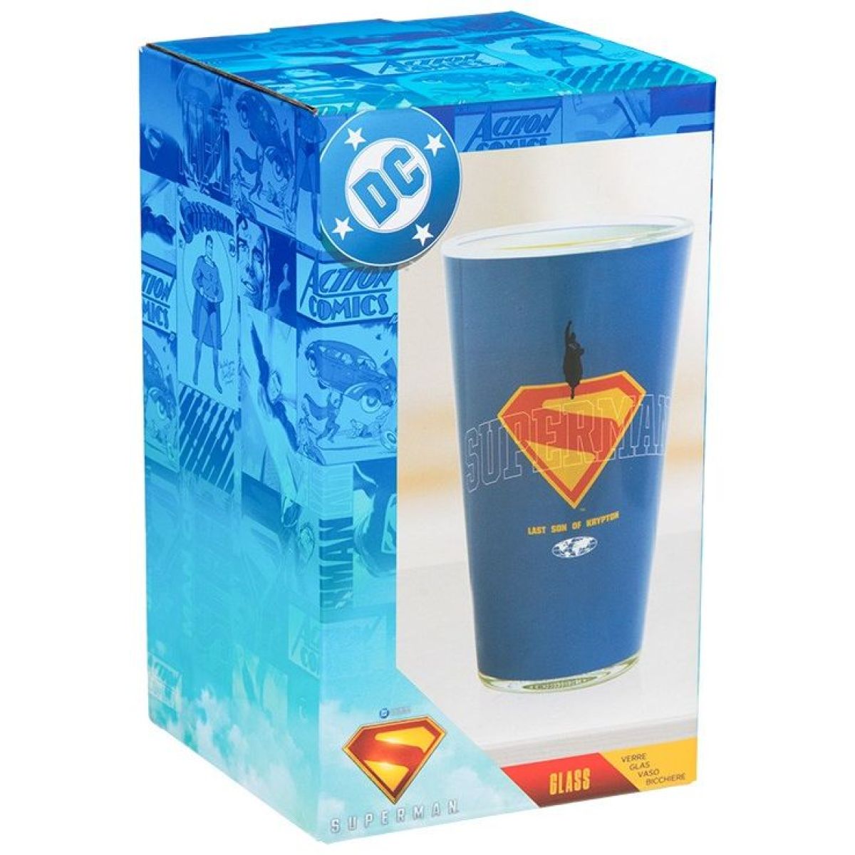 Paladone Superman Sklenice