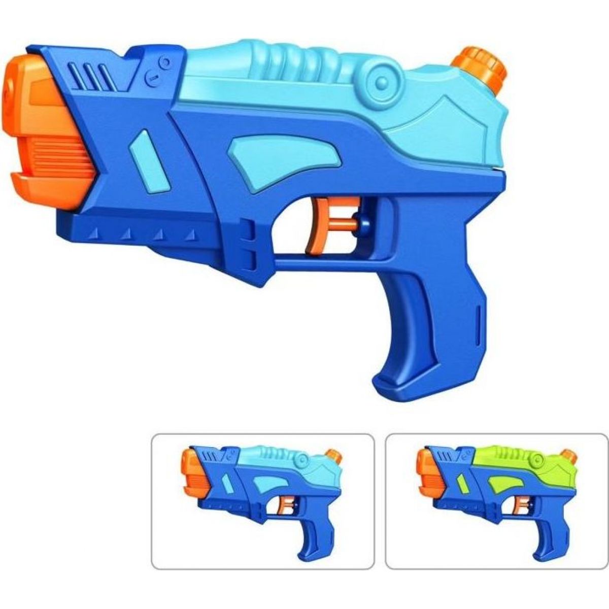 Alltoys Vodní pistole 23 cm (956) - tmavě modro - světle modrá