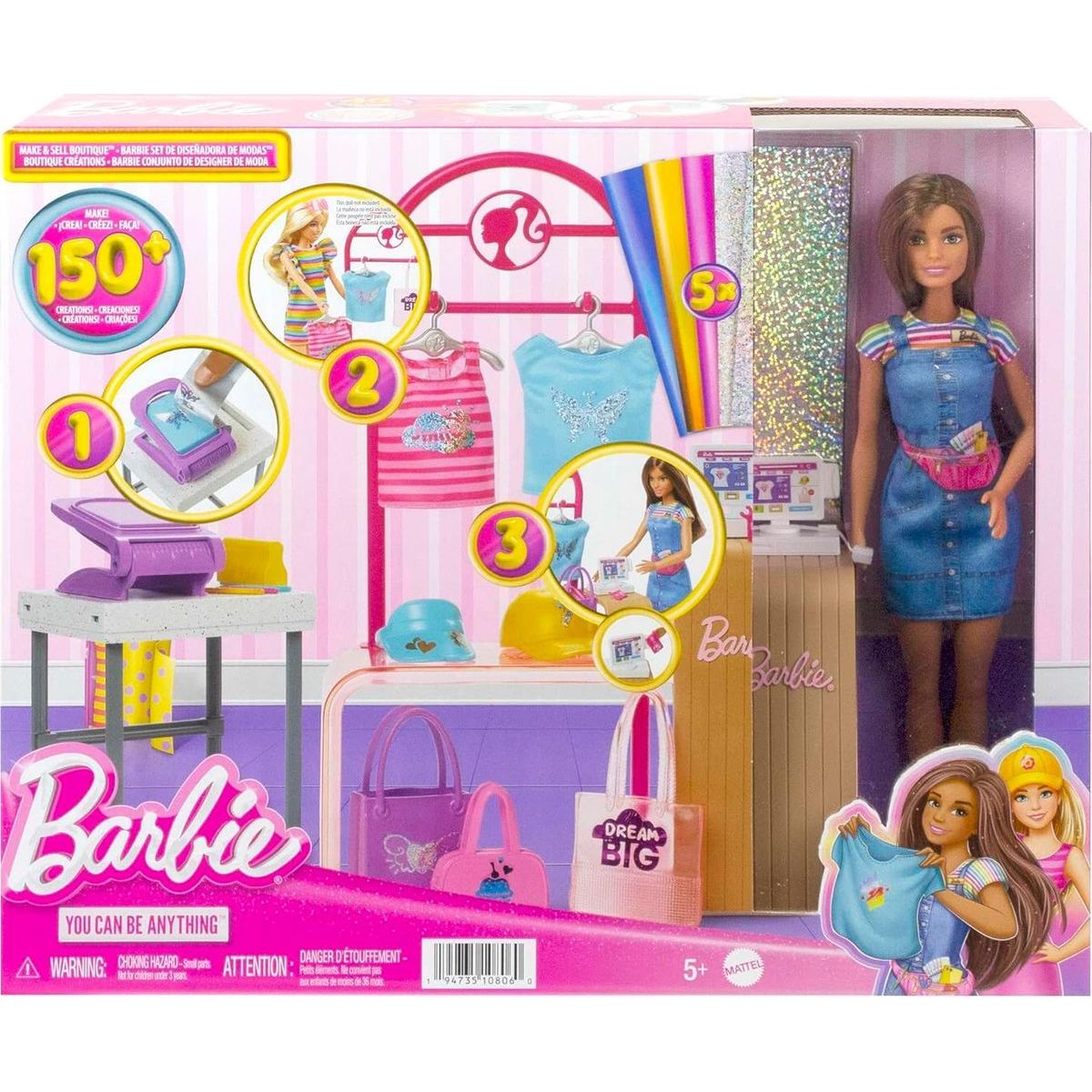 Mattel Barbie módní Design studio s panenkou