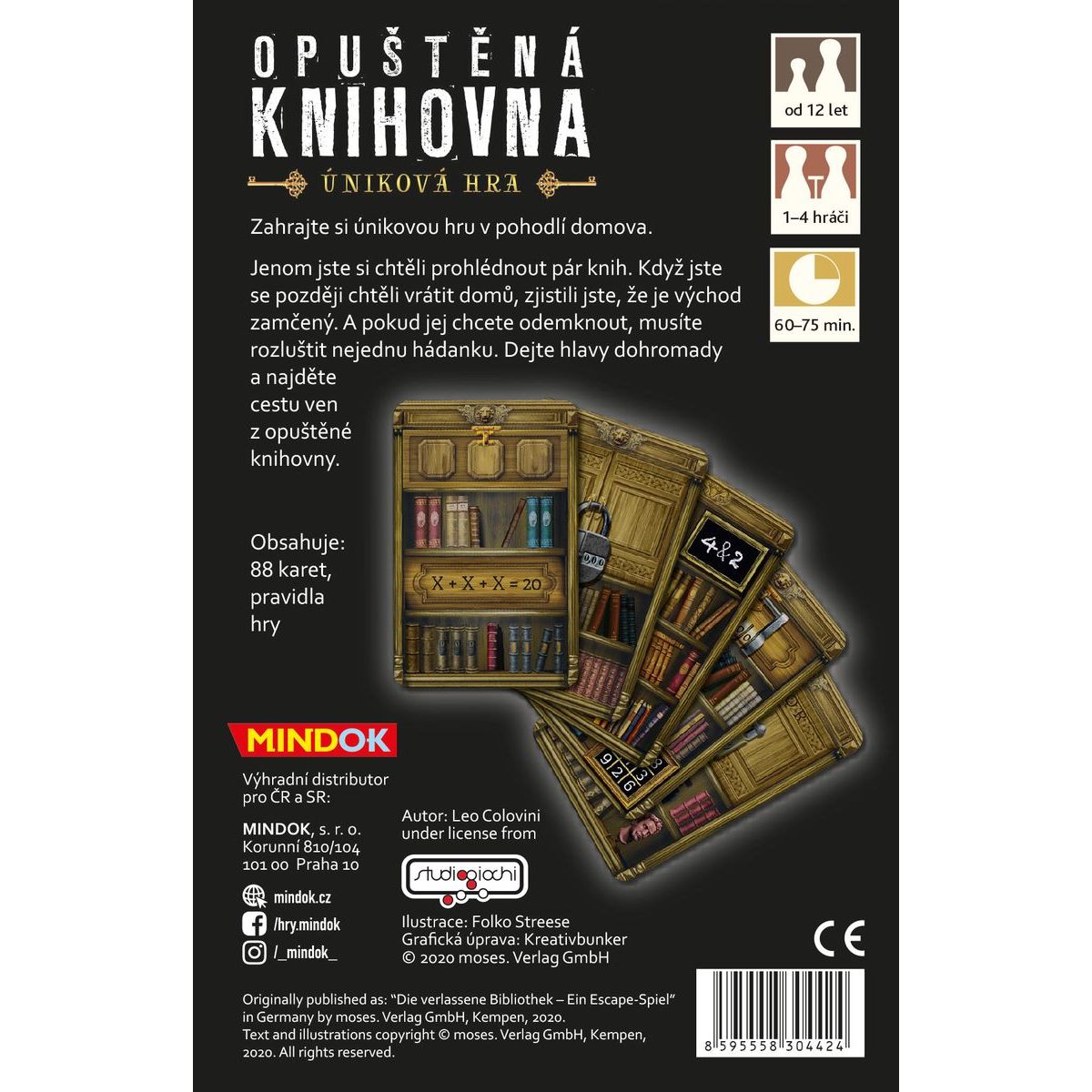 Mindok Opuštěná knihovna