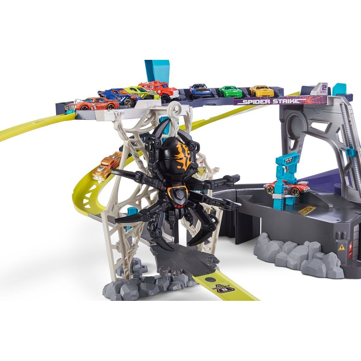 Metal Machines Pavoučí garáž Spider Strike - Poškozený obal