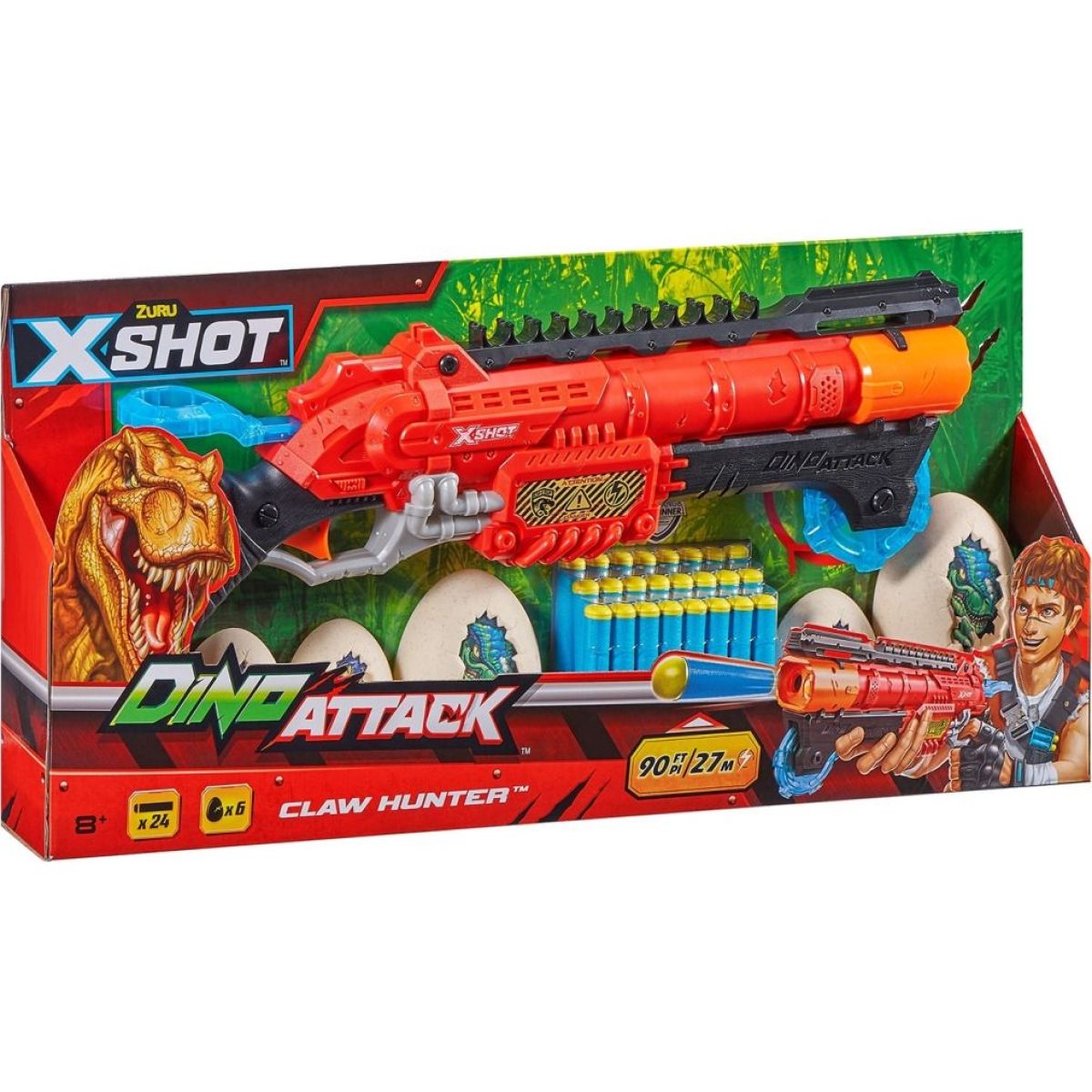 X-SHOT Dino Claw Hunter - Poškozený obal