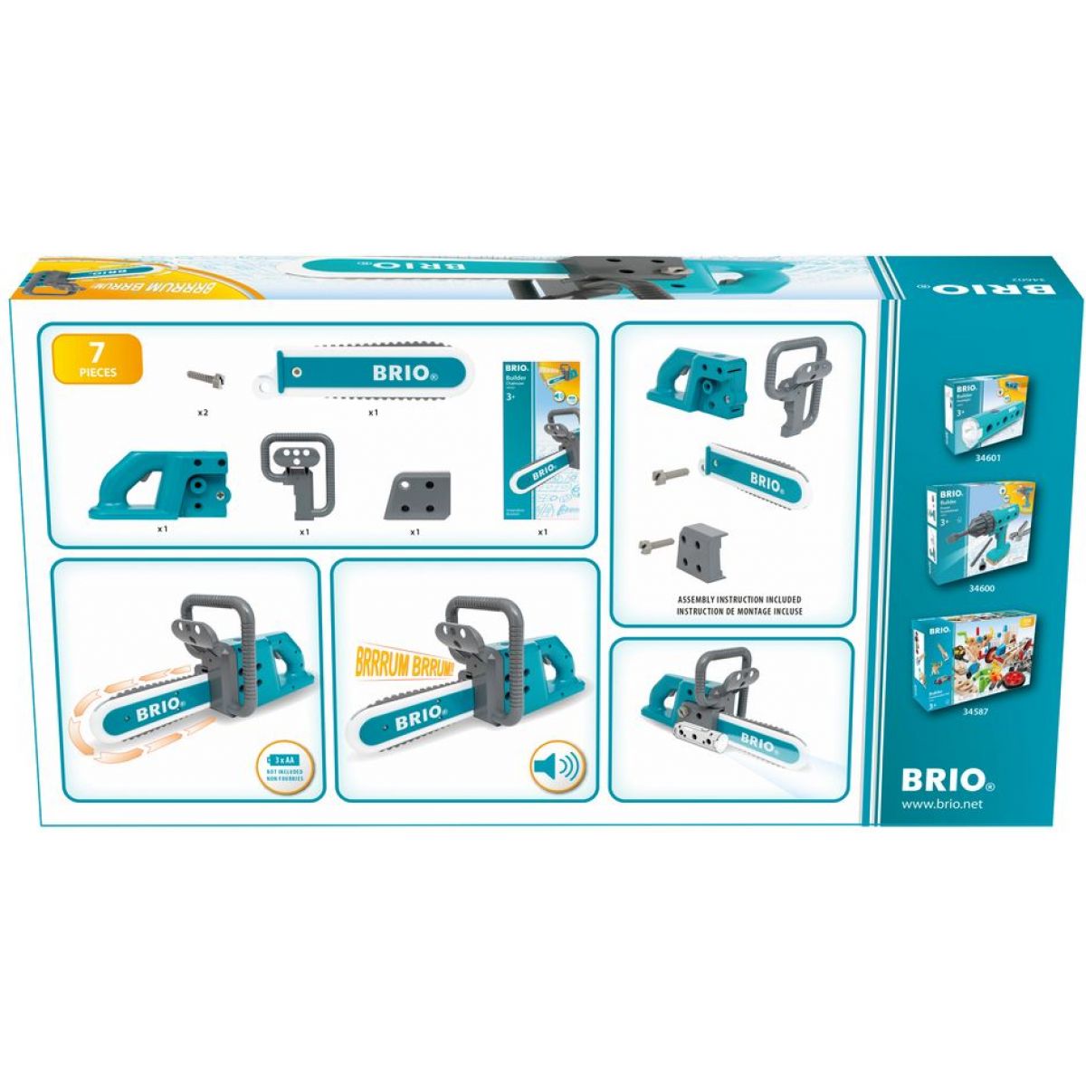 Brio 34602 Stavebnice Brio Builder Motorová pila