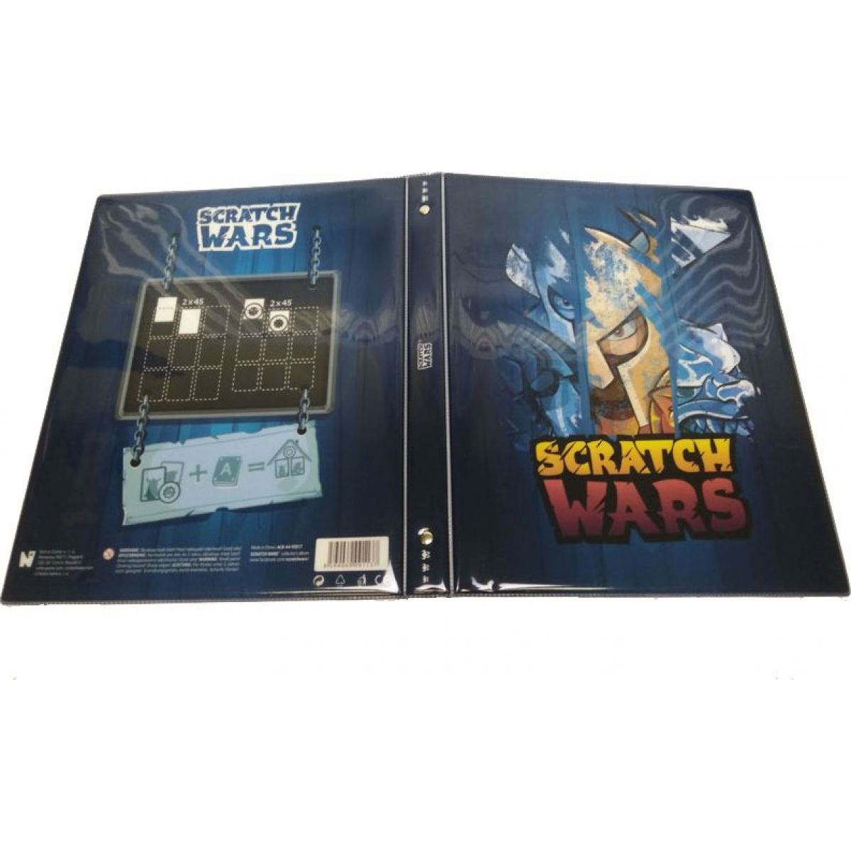 Scratch Wars - sběratelské album A4