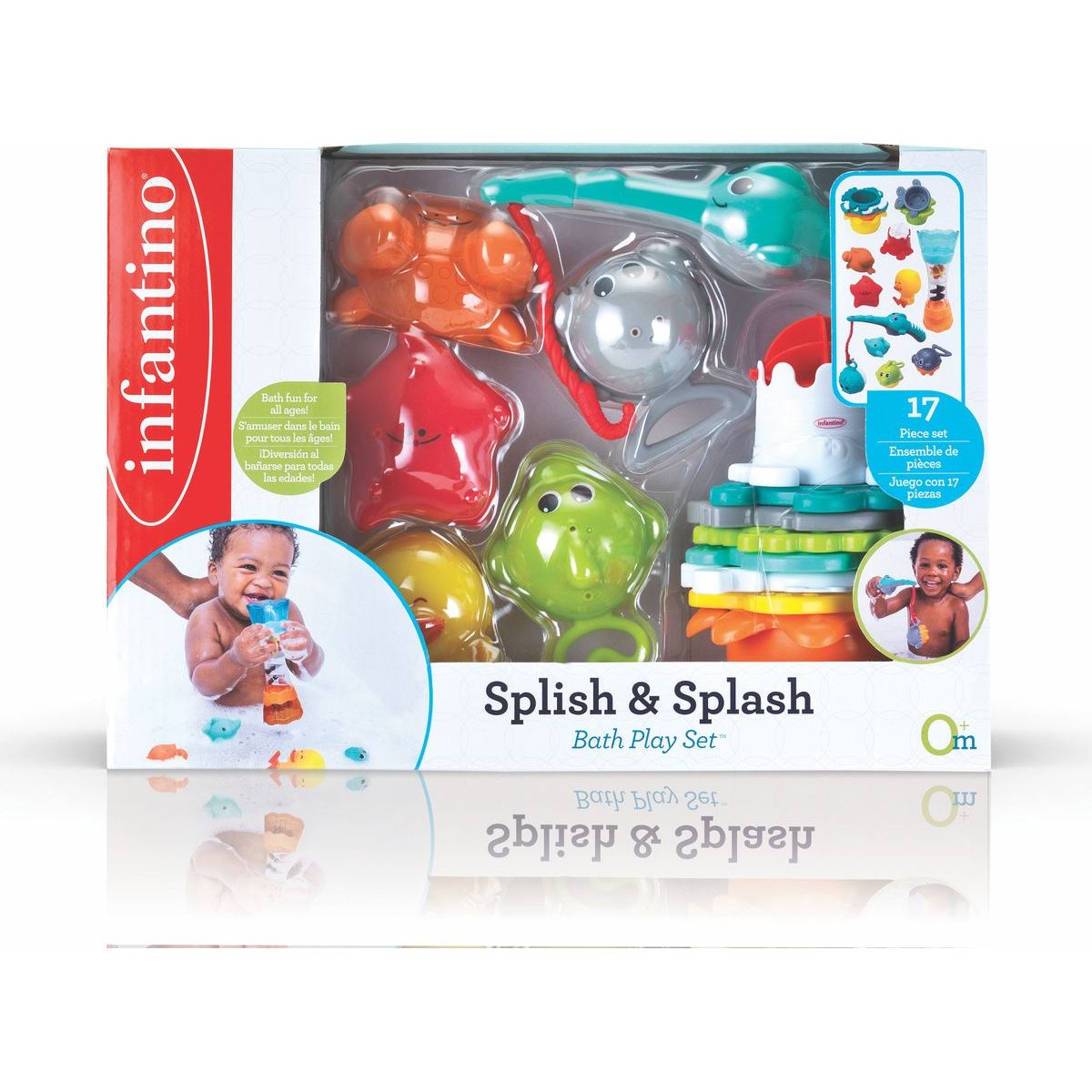 Infantino Sada hraček do koupele Splish and Splash