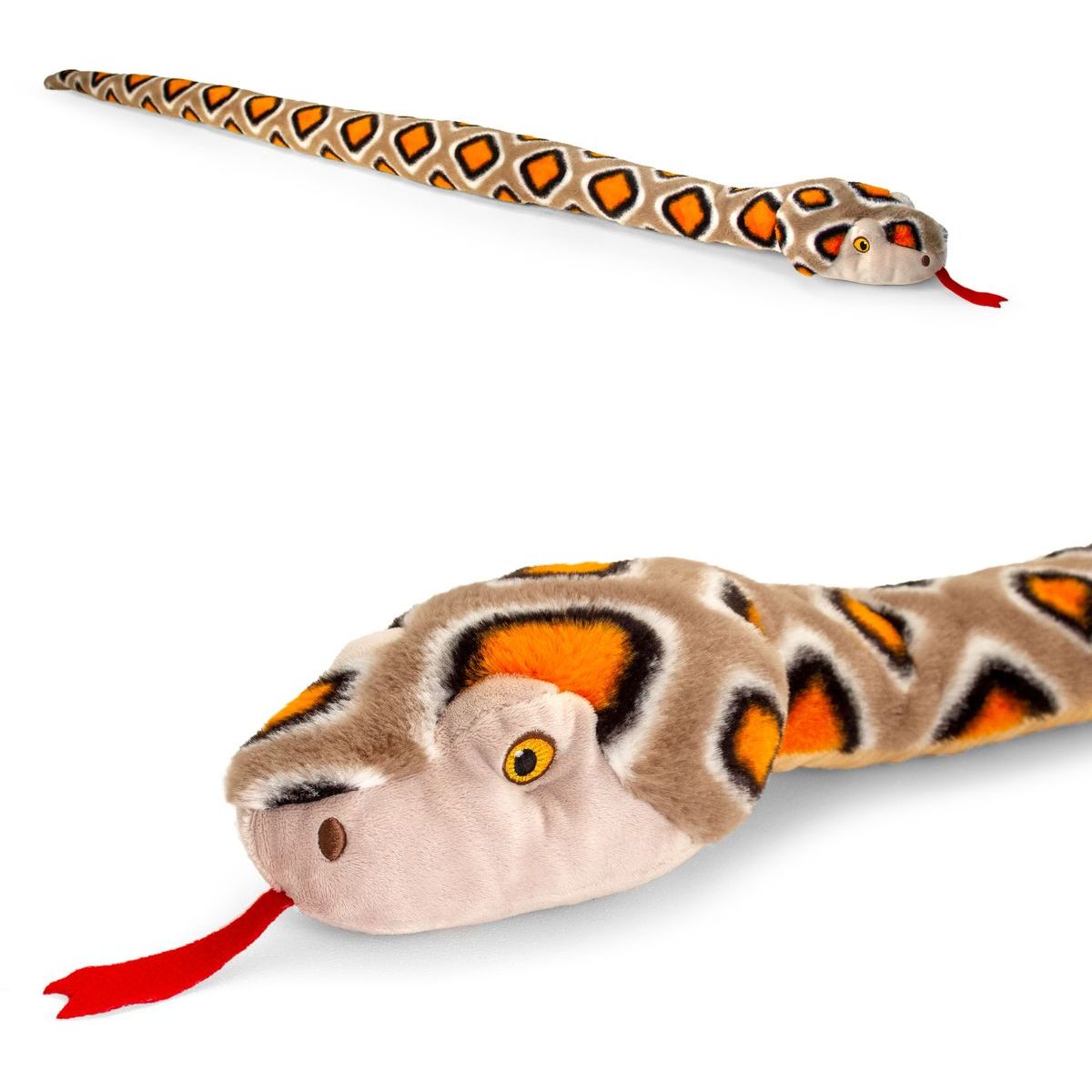 KEEL TOYS Keeleco Had 100 cm béžový