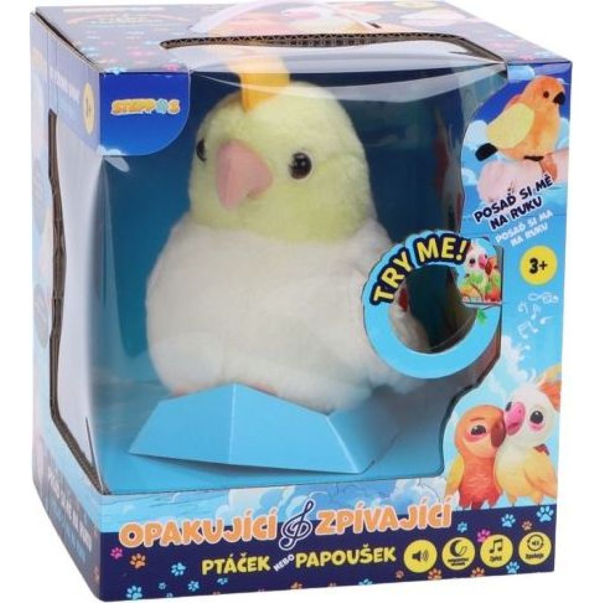 Mac Toys Steppos Opakující a zpívající papoušek