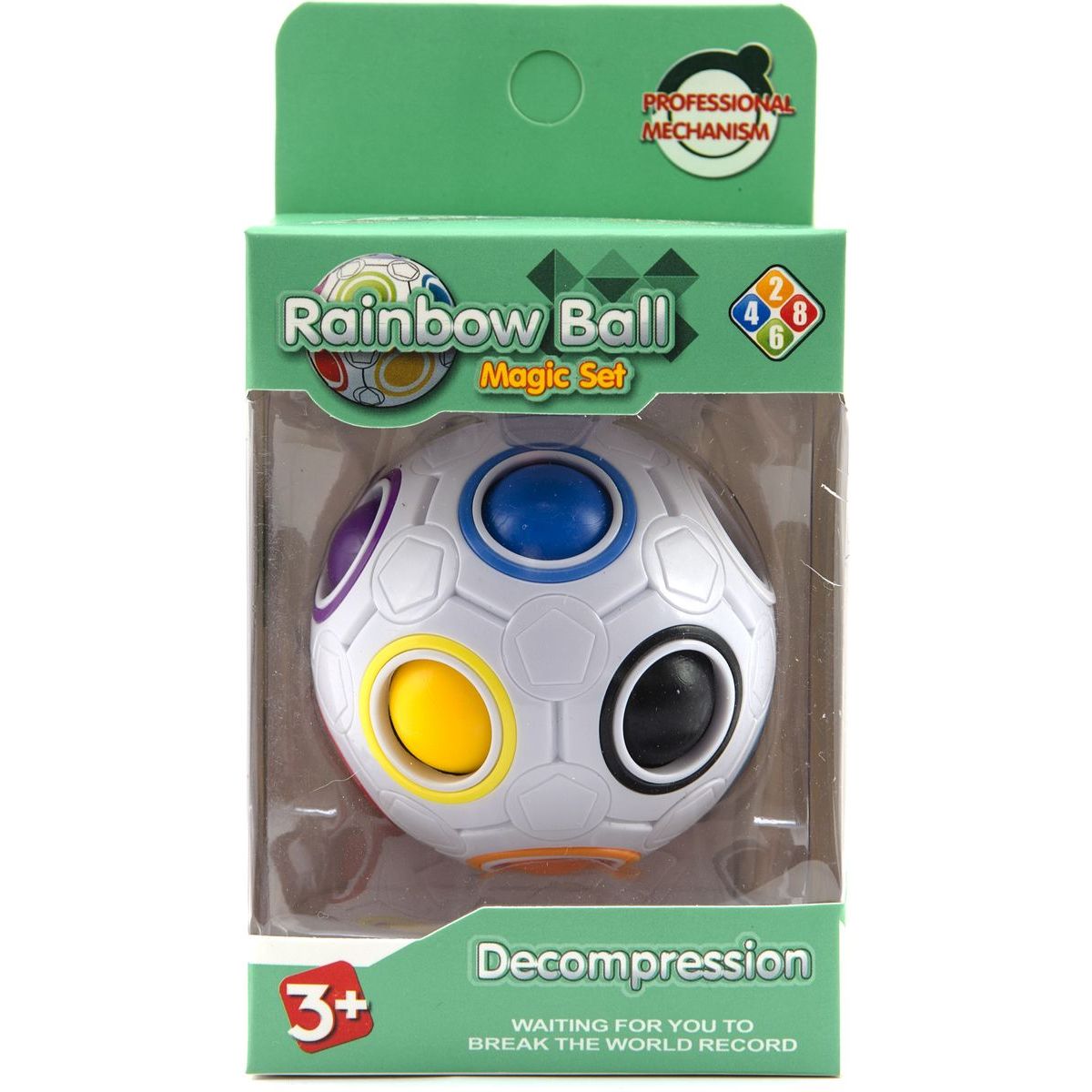 Hlavolam míček plast 7 cm