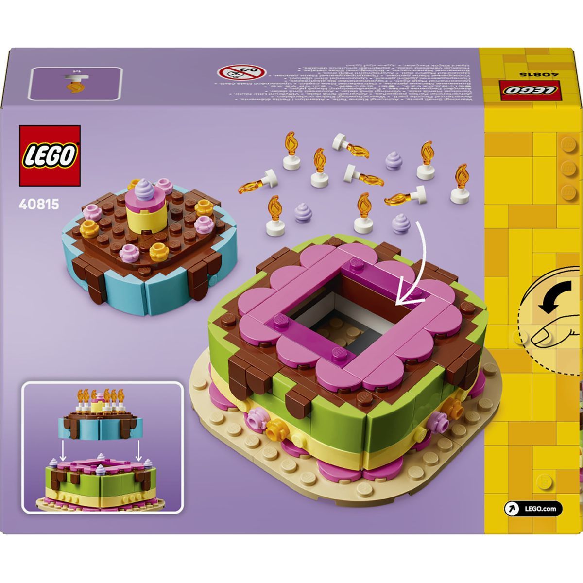 LEGO® Iconic 40815 Narozeninový dort