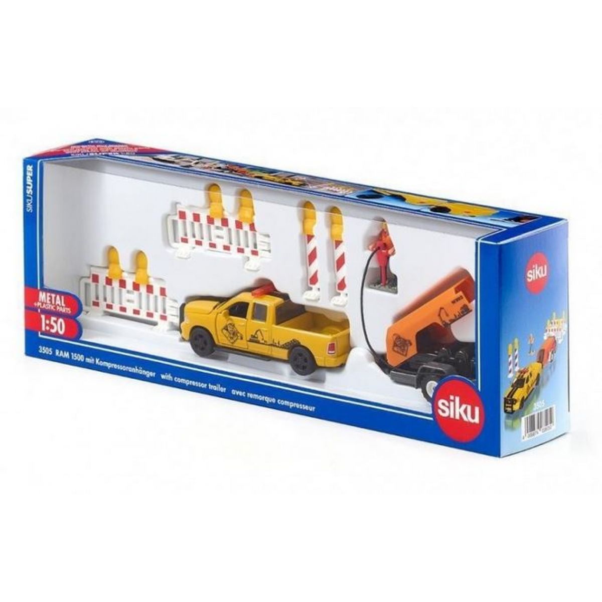 Siku Super 3505 RAM 1500 s kompresorem 1:50