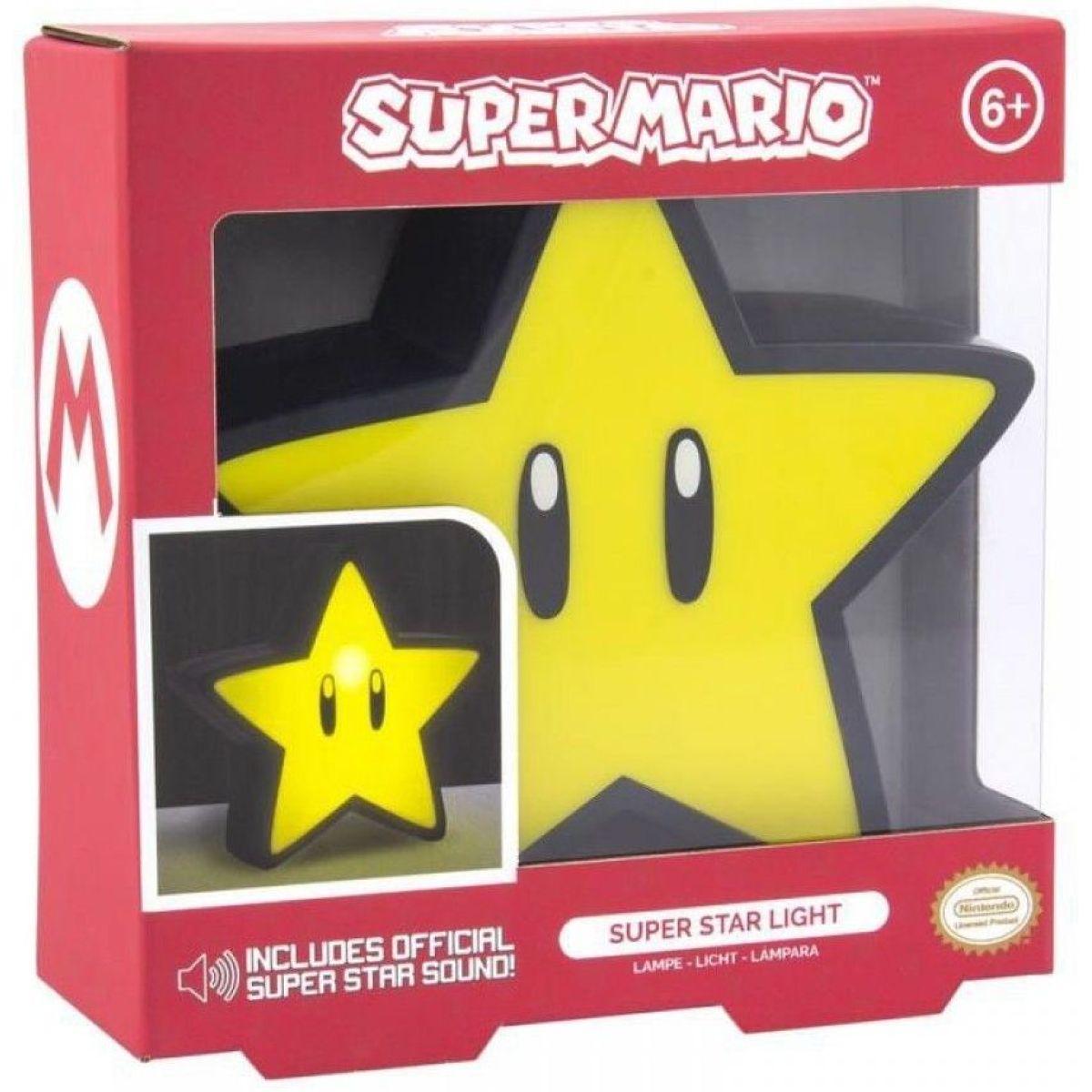 Světlo se zvukem, Super Mario Star