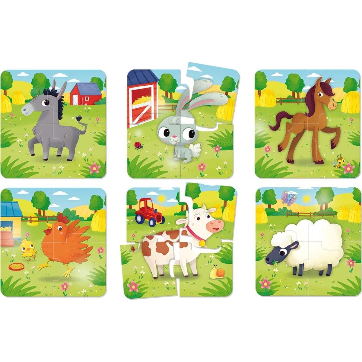 Liscianigiochi Carotina baby puzzle Farma