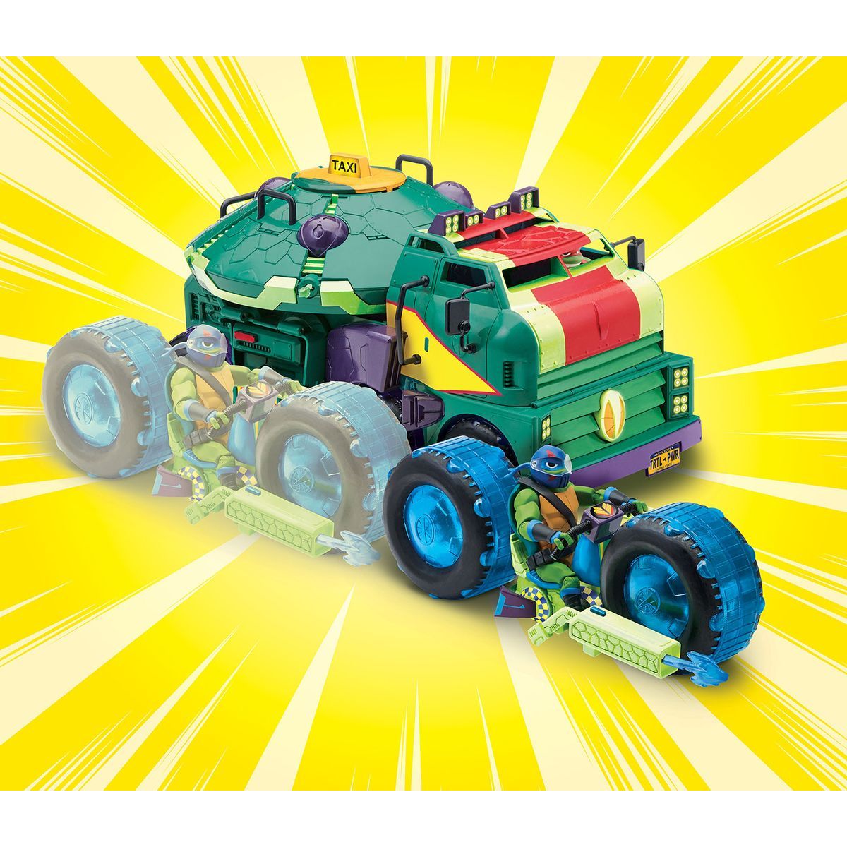 Teenage Mutant Ninja Turtles motorka s figurkou Leonardo
