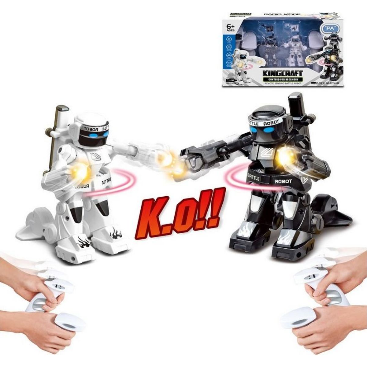 Roboti bojovníci - Poškozený obal