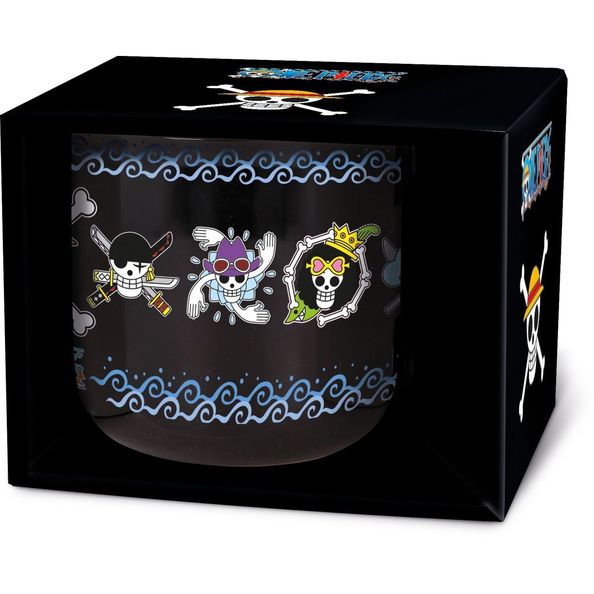 Stor One Piece Hrnek keramický 400 ml Skulls