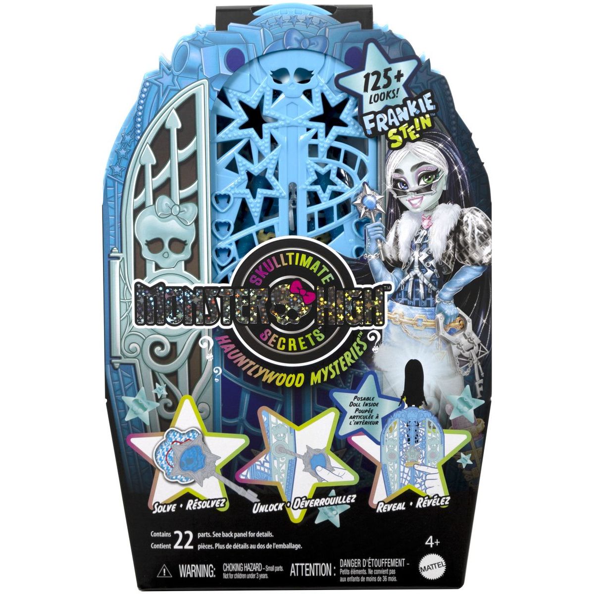 Monster High skulltimate secrets hauntlywood mysteries panenka Frankie Stein