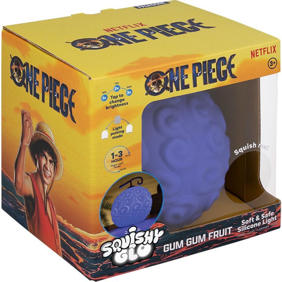 Paladone One Piece světlo SquishyGlo silikonové