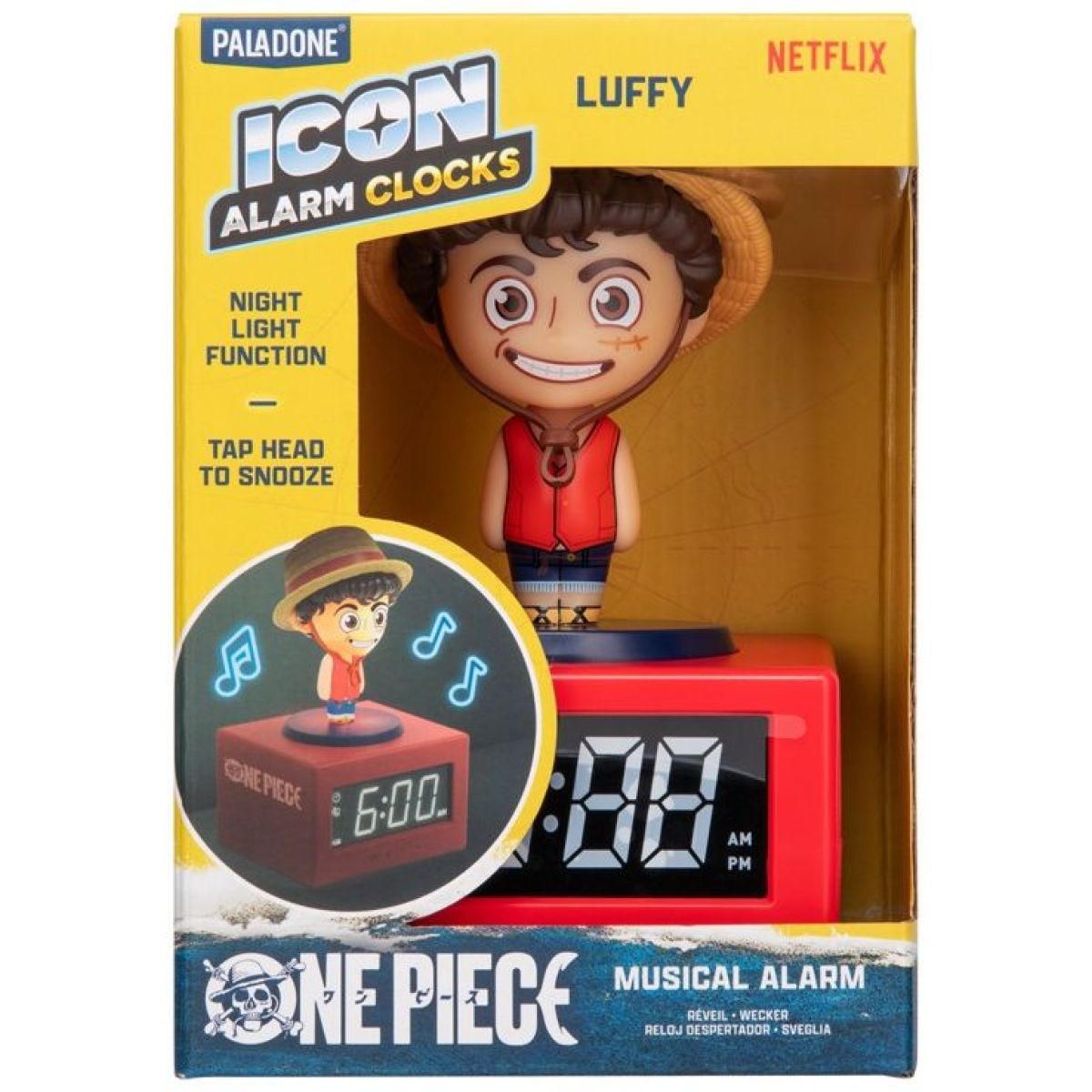 Paladone One Piece Budík Luffy