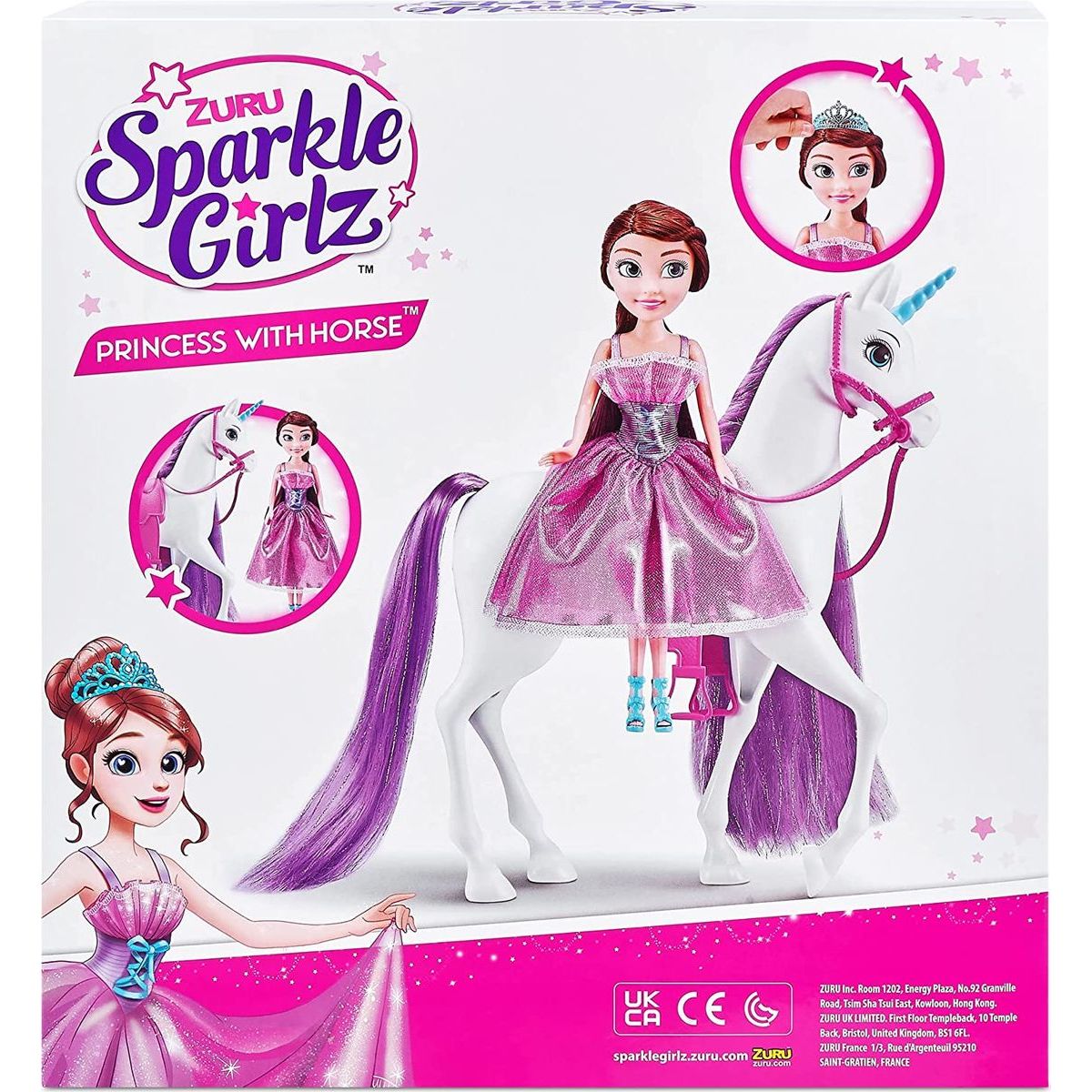 Zuru Sparkle Girlz Princezna s koněm