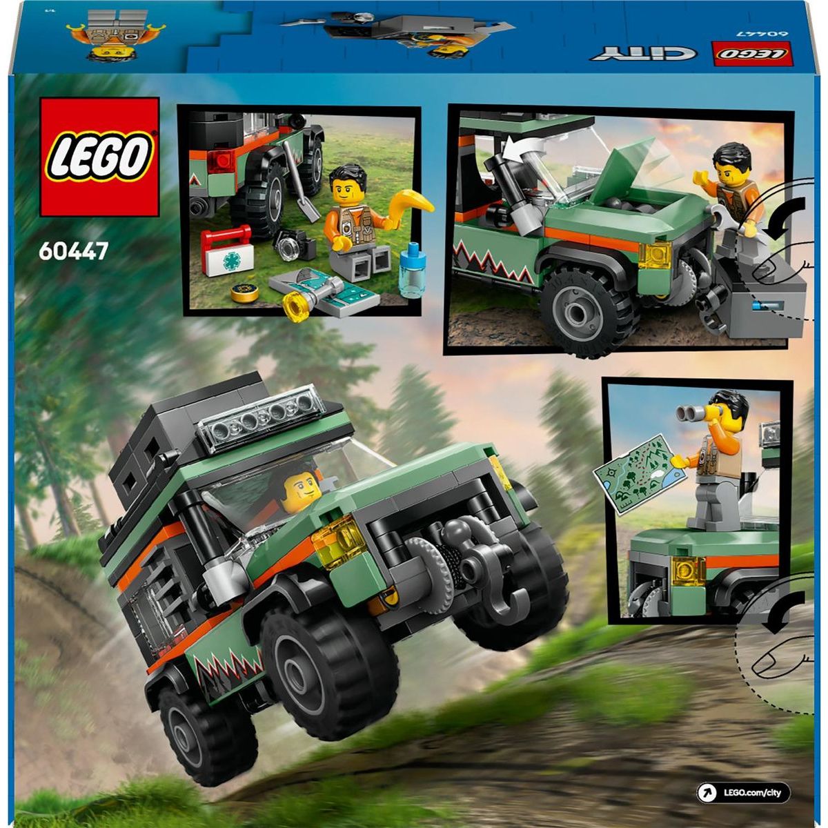 LEGO® City 60447 Terénní horské nákladní auto 4 x 4