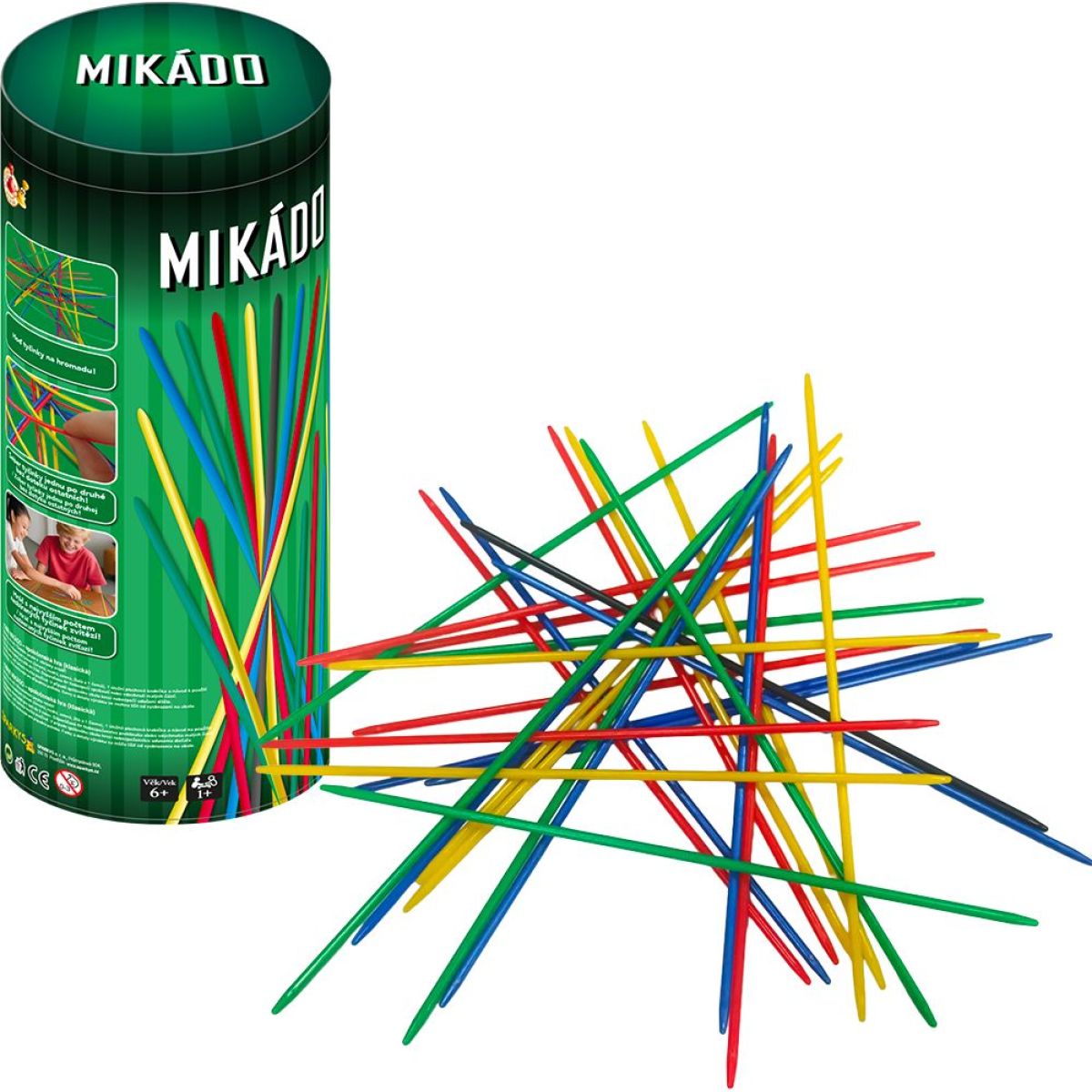 Sparkys Obří mikádo v plechové krabičce
