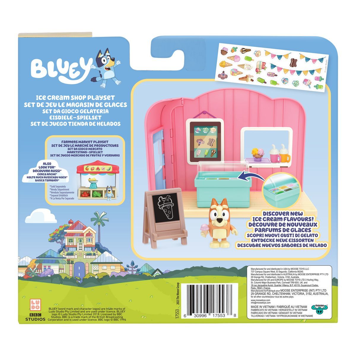 TM Toys Bluey hrací sada Obchod se zmrzlinou