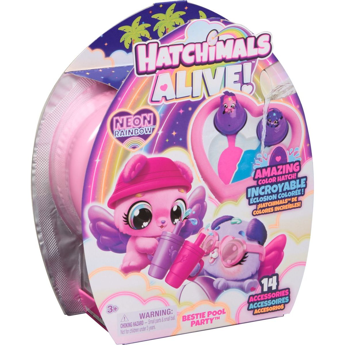 Hatchimals bazénová párty zvířátek