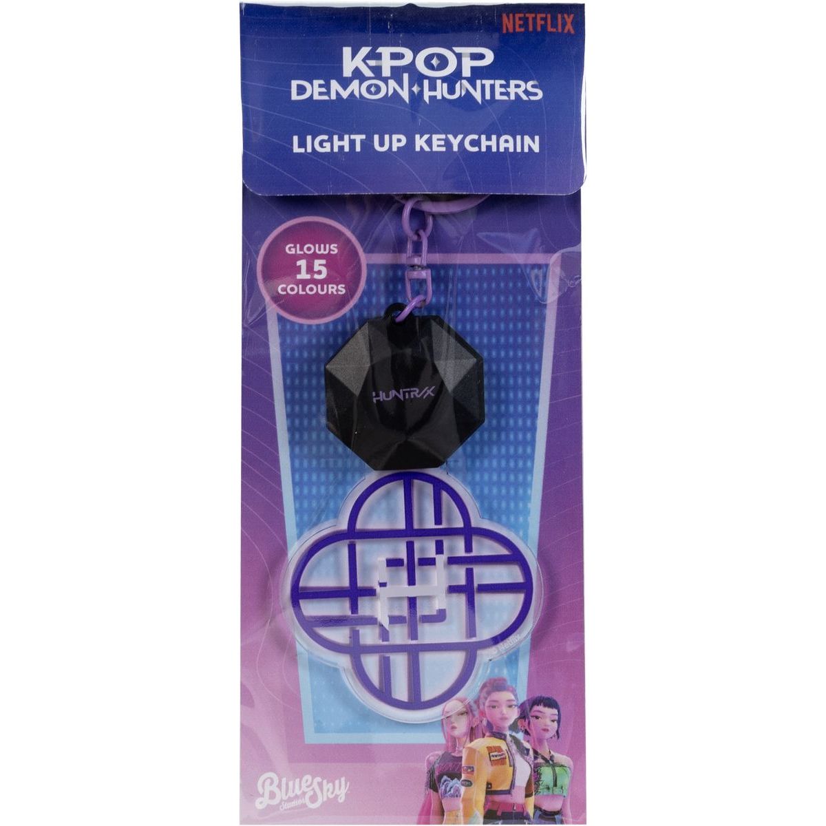 Bluesky K-pop Demon Hunters Klíčenka svítící