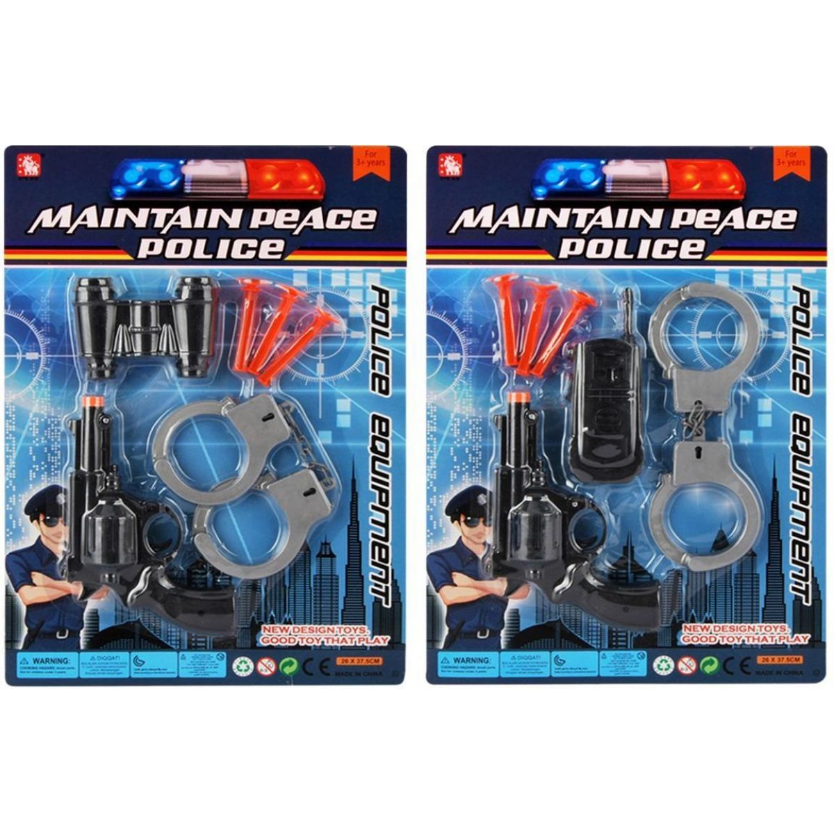 Alltoys Policejní set (15) - dalekohled