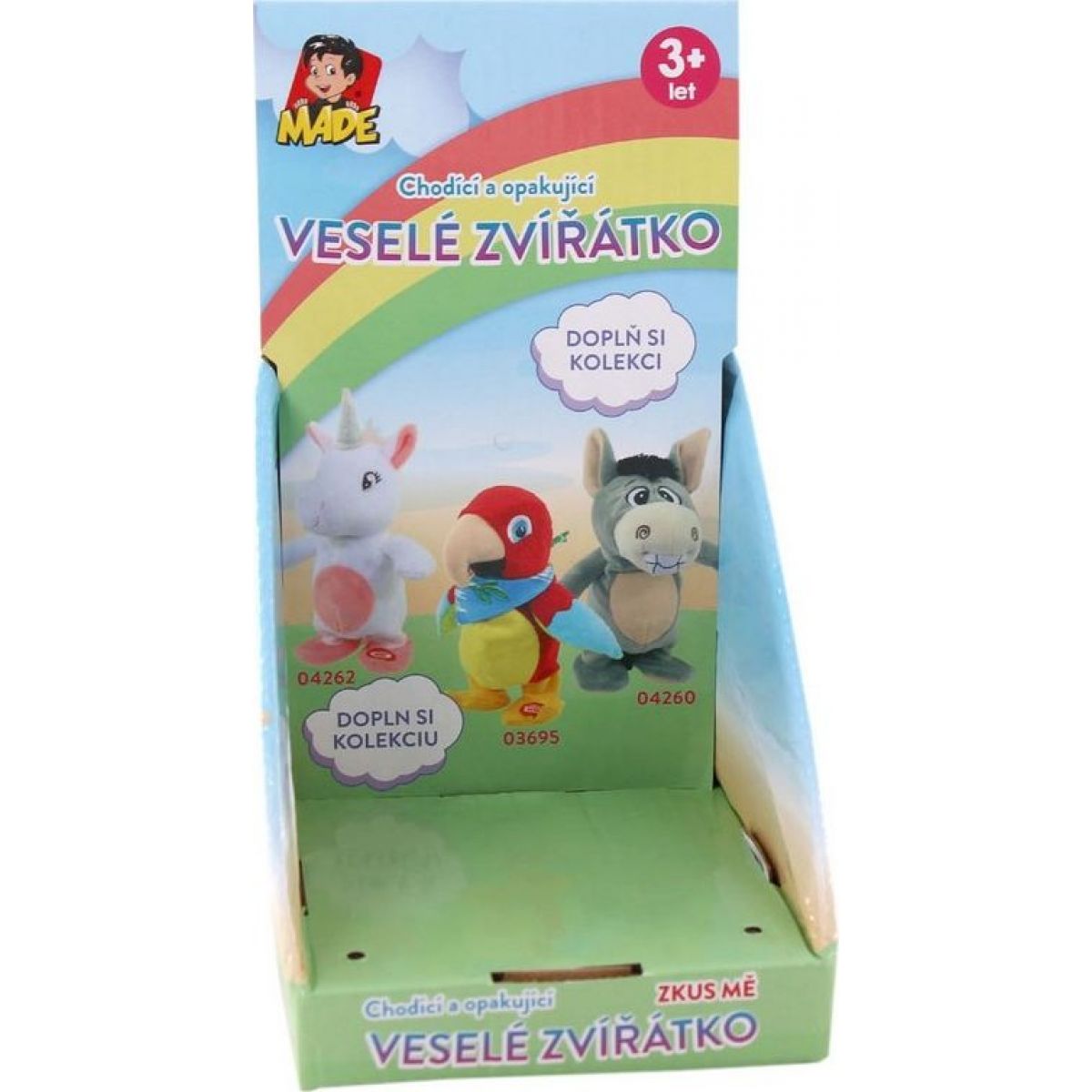 Papoušek opakující a chodící