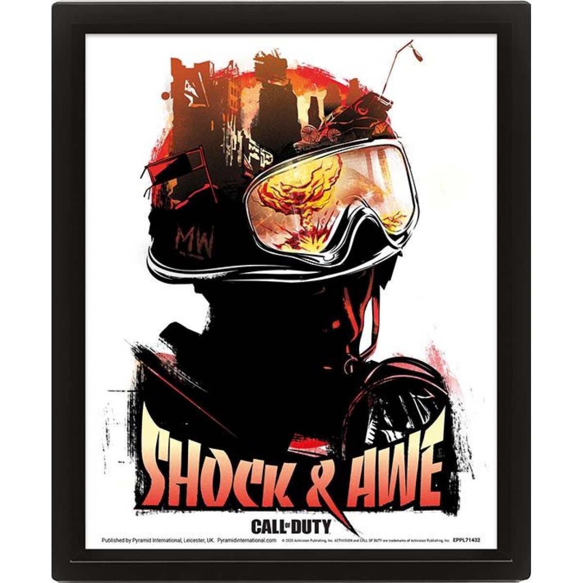 3D Obraz Call of Duty Shock