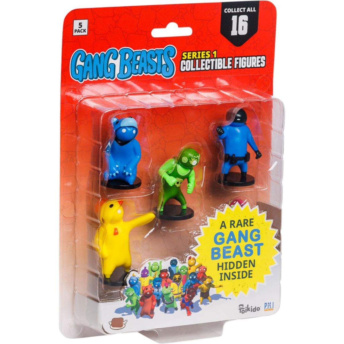 Figurky Gang Beasts 5 pack série 1