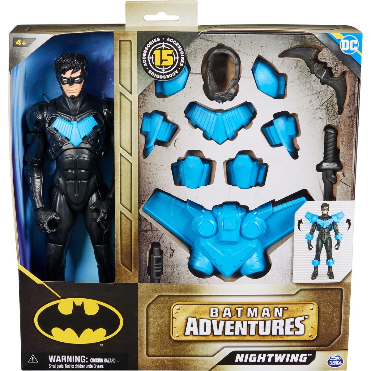 Spin Master Batman Figurka Nightwing s výbavou 30 cm