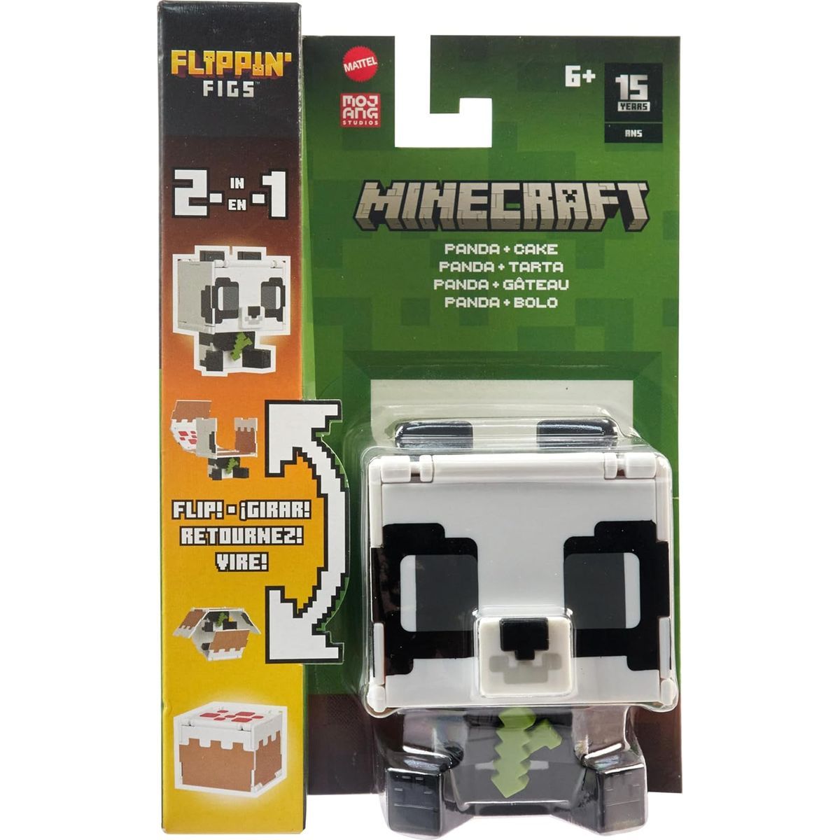 Mattel Minecraft Figurka 2 v 1 - Panda & Cake