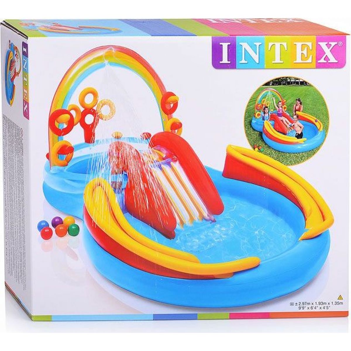 Intex 57453 Hrací centrum 297 x 193 cm