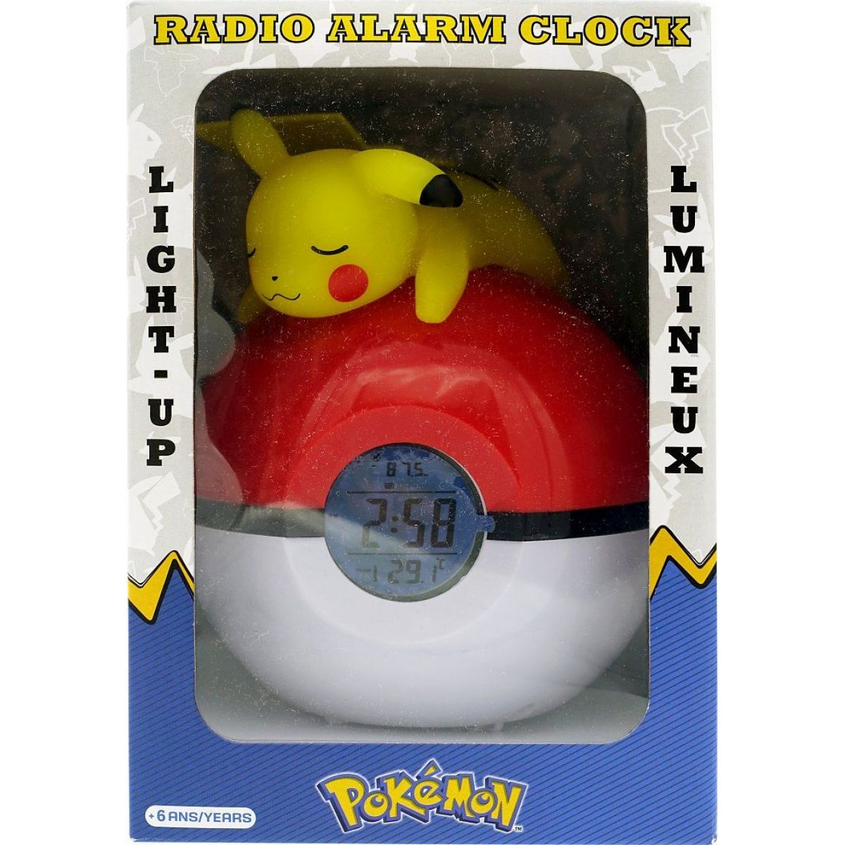 Pokémon Budík Pikachu & PokeBall