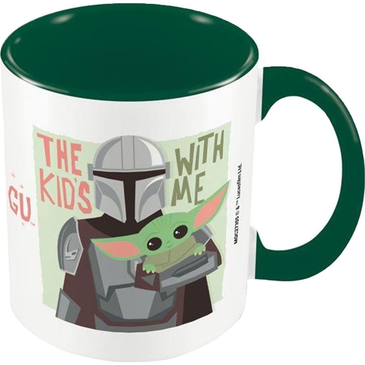 Hrnek Mandalorian 2 The Kids With Me 315 ml