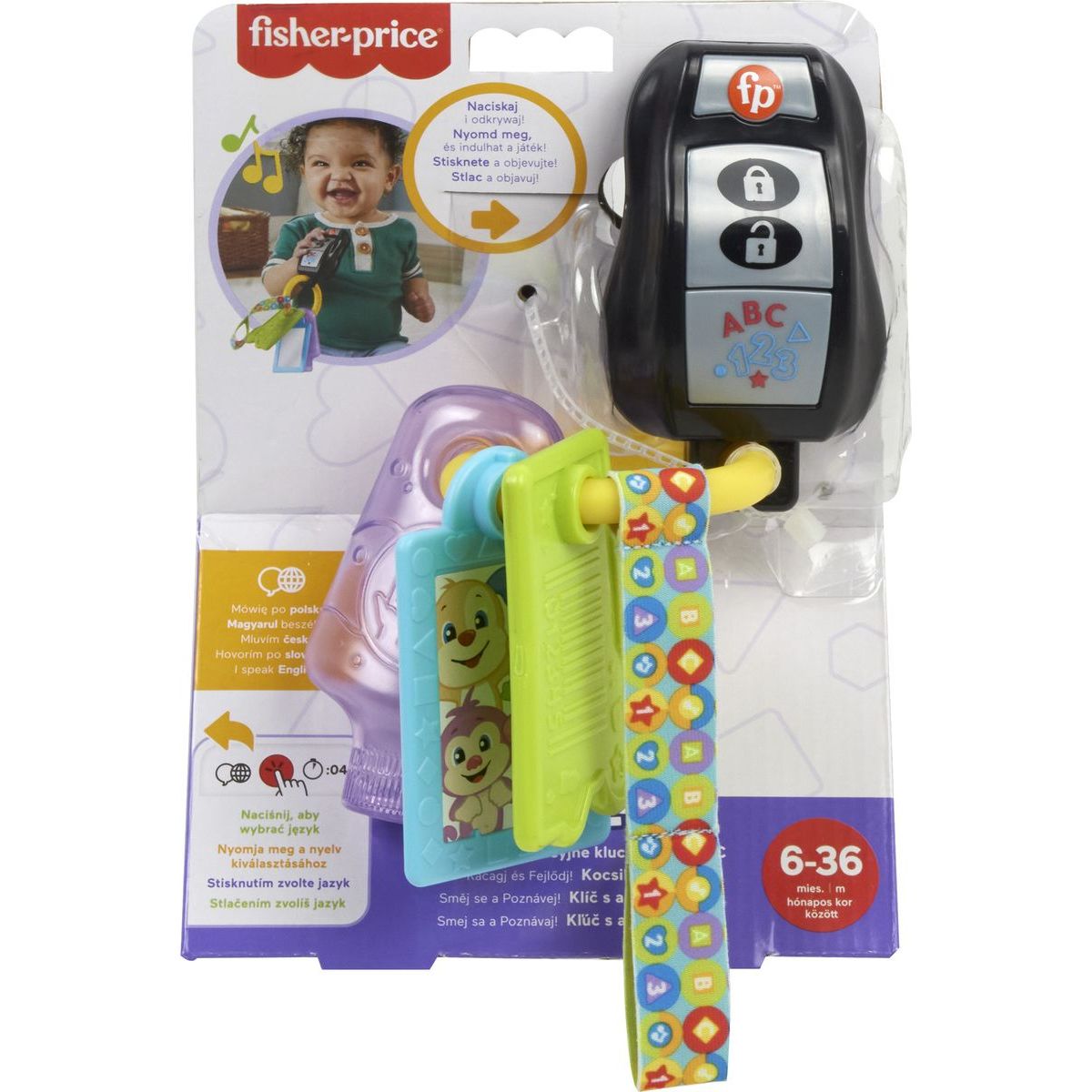 Fisher-Price Klíč s aktivitami CZ-SK