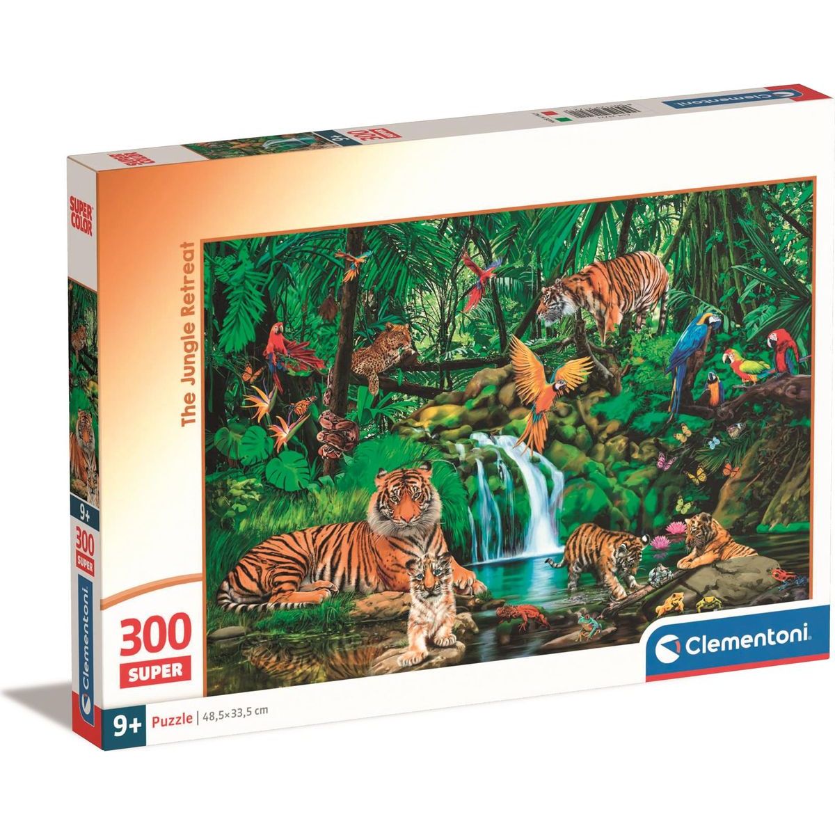 Clementoni Puzzle 300 dílků Útočiště v džungli
